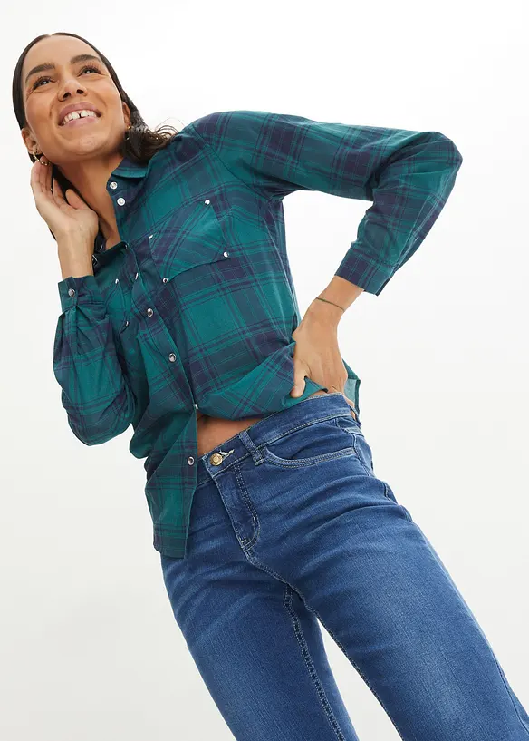 7/8 dž&iacute;ny, pohodln&yacute; streč, bonprix