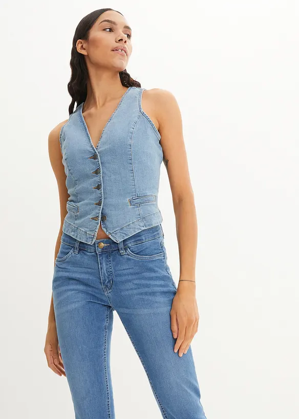 7/8 dž&iacute;ny, pohodln&yacute; streč, bonprix