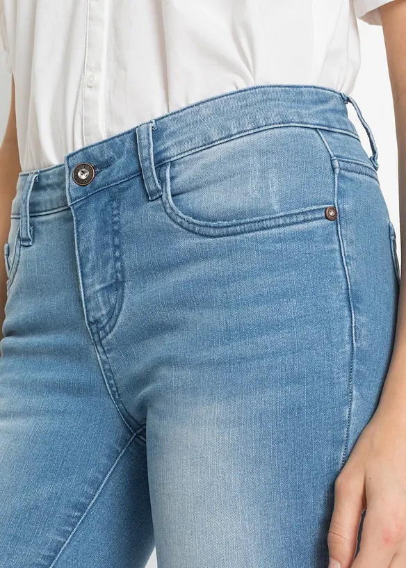 Skinny dž&iacute;ny, Mid Waist, bonprix