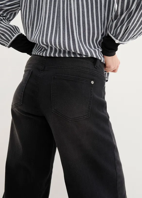 7/8 Ultra Soft dž&iacute;ny Culotte, bonprix