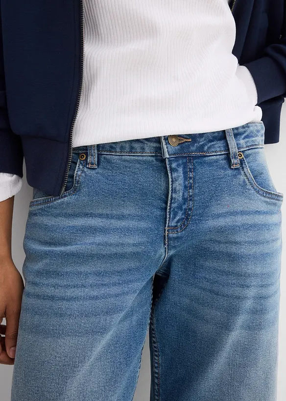 Dž&iacute;ny Barrel, Mid Waist, bonprix