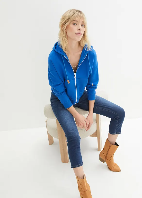 7/8 Ultra Soft dž&iacute;ny, Slim Fit, bonprix