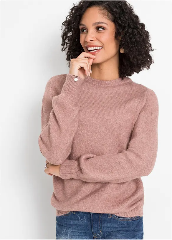 Svetr s bal&oacute;nov&yacute;mi ruk&aacute;vy, bonprix