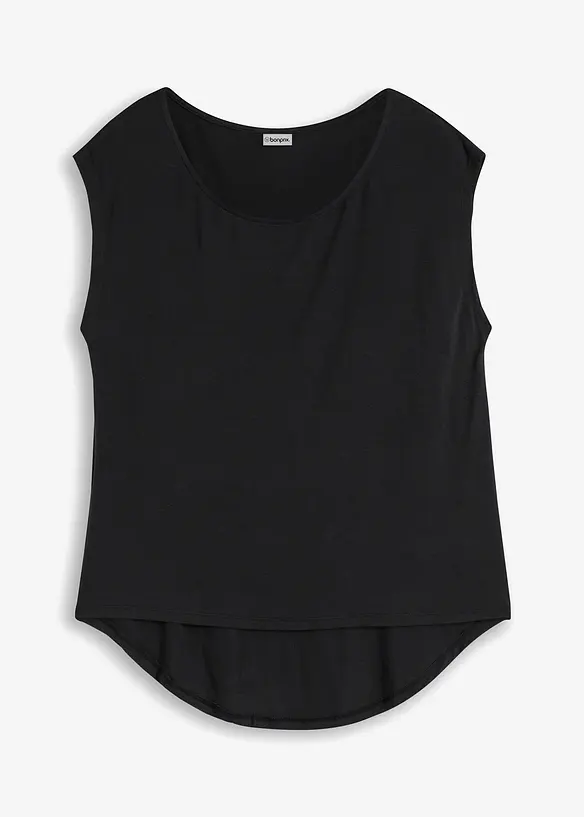 Tričko z visk&oacute;zov&eacute; směsi, bonprix