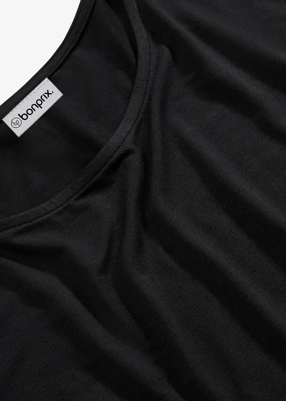 Tričko z visk&oacute;zov&eacute; směsi, bonprix