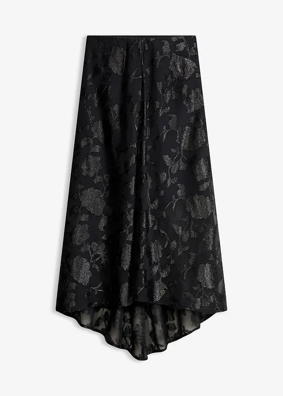 Maxi sukně s asymetrick&yacute;m lemem, bonprix