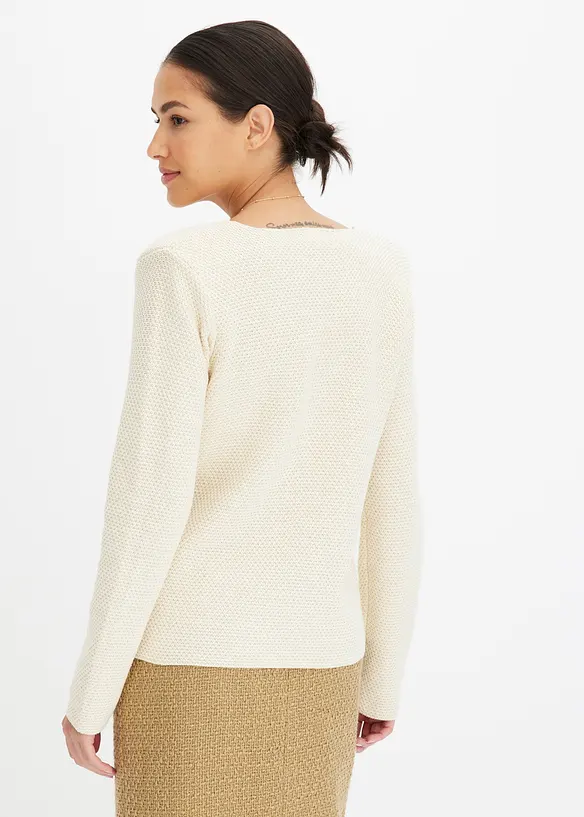 Pleten&yacute; blejzr, bonprix