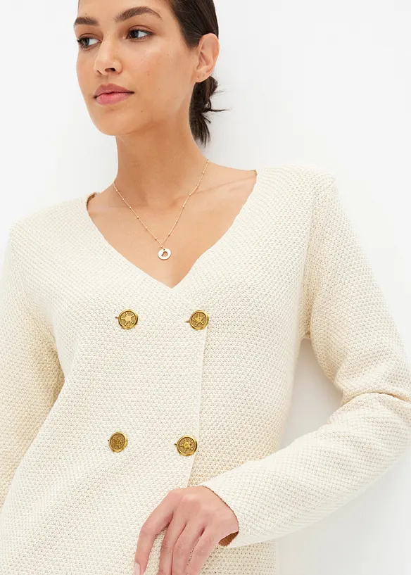 Pleten&yacute; blejzr, bonprix