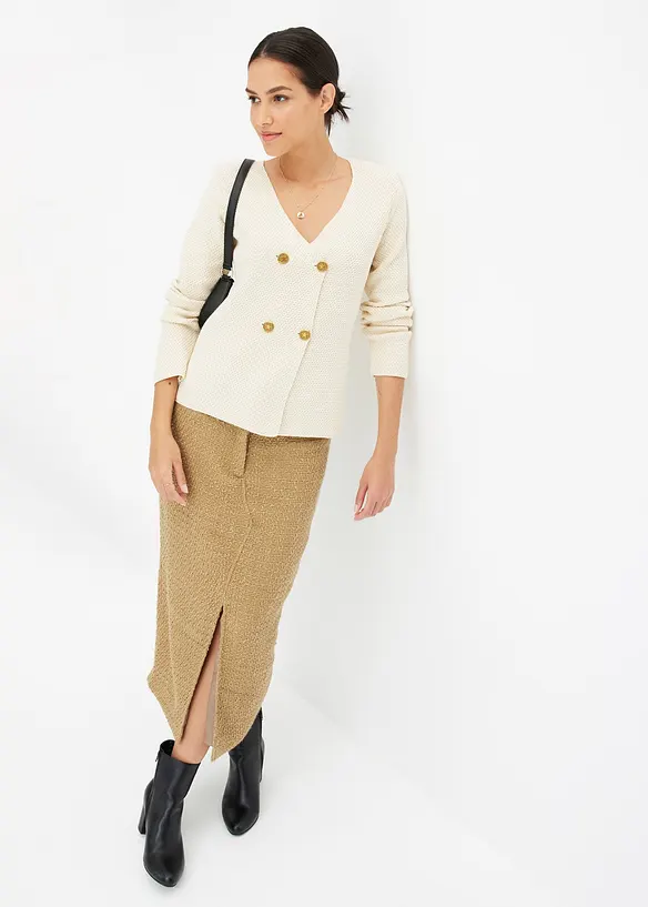 Pleten&yacute; blejzr, bonprix