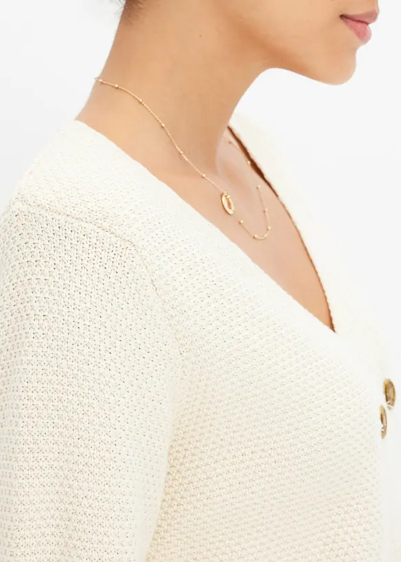 Pleten&yacute; blejzr, bonprix