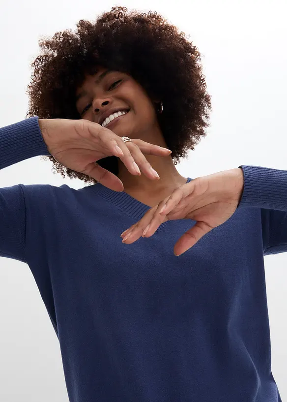 Dlouh&yacute; svetr, bonprix