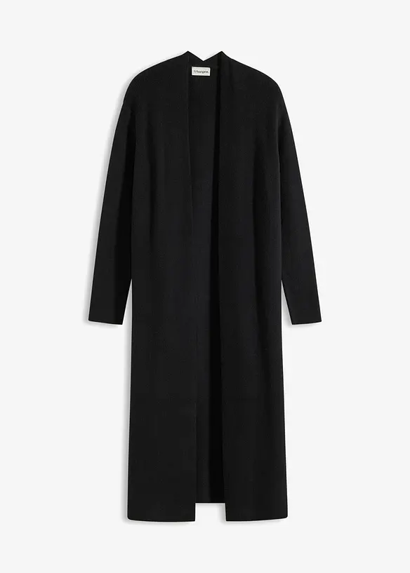 Dlouh&yacute; pleten&yacute; kab&aacute;tek s visk&oacute;zou, bonprix