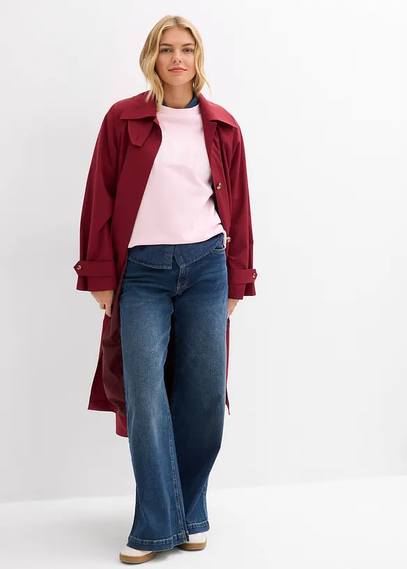 Oversize mikina z čist&eacute; bavlny, bonprix