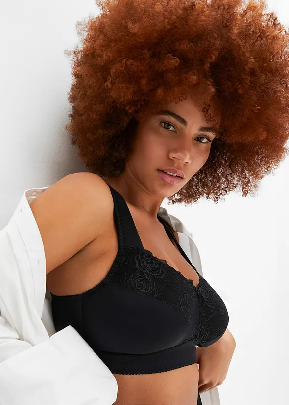 Zmen&scaron;ovac&iacute; podprsenka bez kostic a s polstrovan&yacute;mi ram&iacute;nky, bonprix