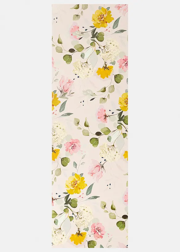 Omyvateln&aacute; rohožka s květinov&yacute;m potiskem, bonprix