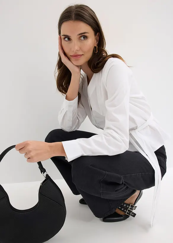 Halenka z čist&eacute; bavlny, bonprix