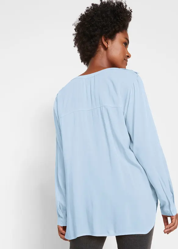 Halenkov&aacute; tunika z měkk&eacute; visk&oacute;zy, bonprix