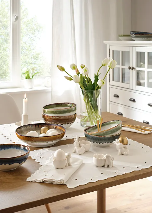 L&aacute;tkov&eacute; ubrousky z organick&eacute; bavlny, s v&yacute;&scaron;ivkou (2 ks v balen&iacute;), bonprix