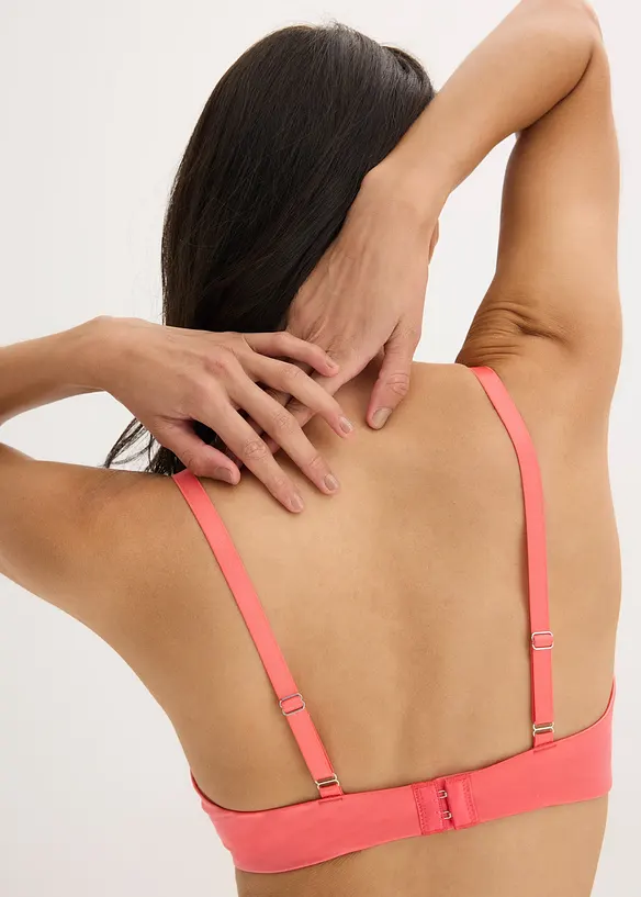 Vyztužen&aacute; podprsenka s květinovou krajkou, bonprix