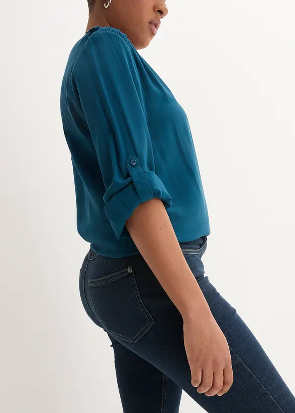 Halenkov&aacute; tunika z měkk&eacute; visk&oacute;zy, bonprix