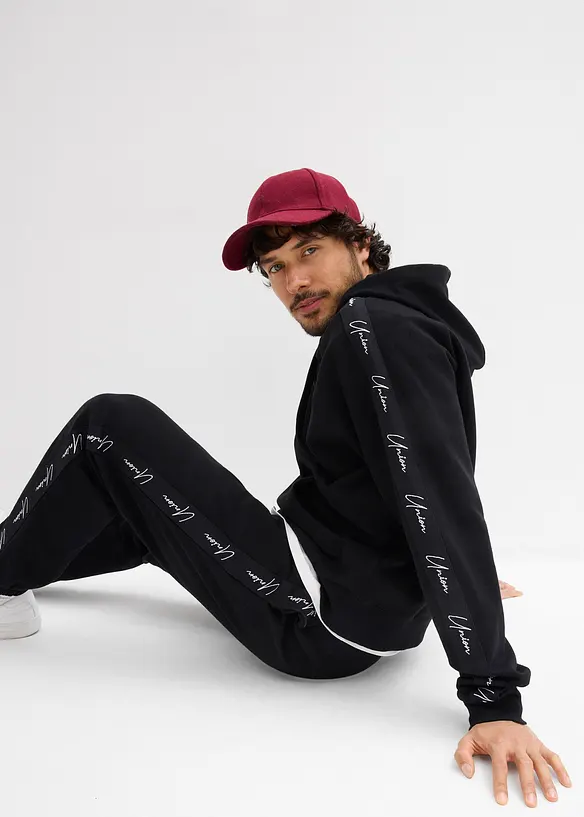 Mikina s kapuc&iacute;, z čist&eacute; organick&eacute; bavlny, Loose Fit, bonprix