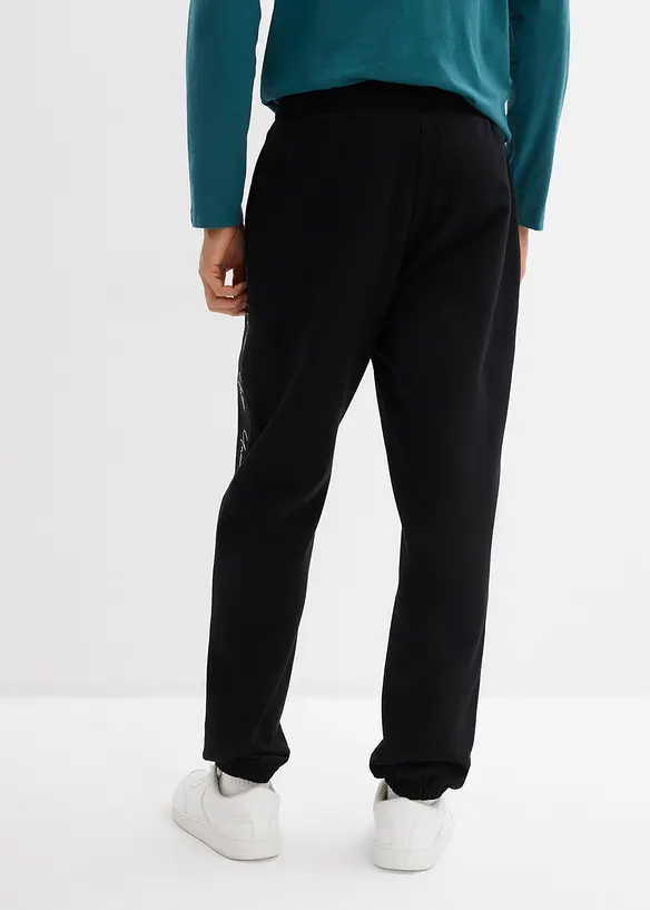 Joggingov&eacute; kalhoty z čist&eacute; organick&eacute; bavlny, Loose Fit, bonprix