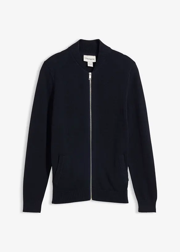 Svetr na zap&iacute;n&aacute;n&iacute;, s recyklovanou bavlnou, bonprix