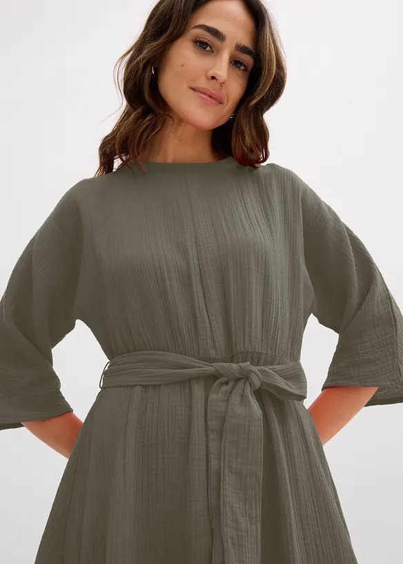 Midi &scaron;aty z měkk&eacute; bavlny, bonprix