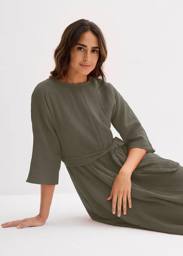 Midi &scaron;aty z měkk&eacute; bavlny, bonprix