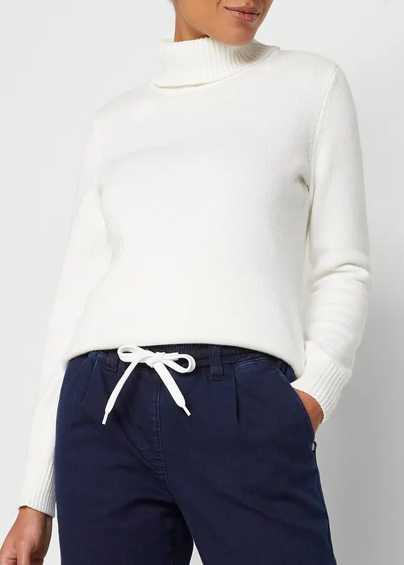 Termo dž&iacute;ny s pohodlnou pasovkou, bonprix