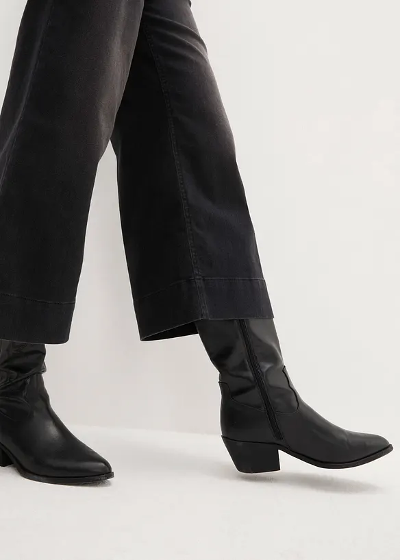 7/8 Ultra Soft dž&iacute;ny Culotte, bonprix