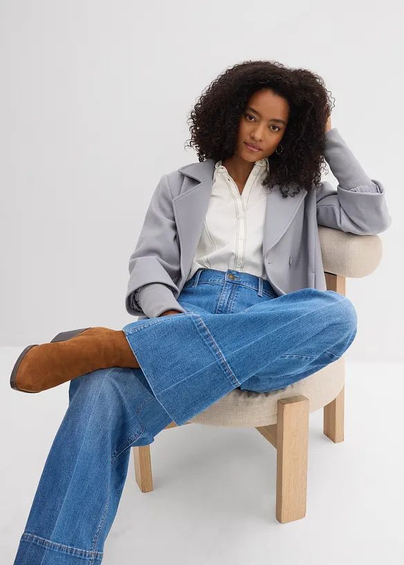 Dž&iacute;ny Wide Leg, High Waist, bonprix