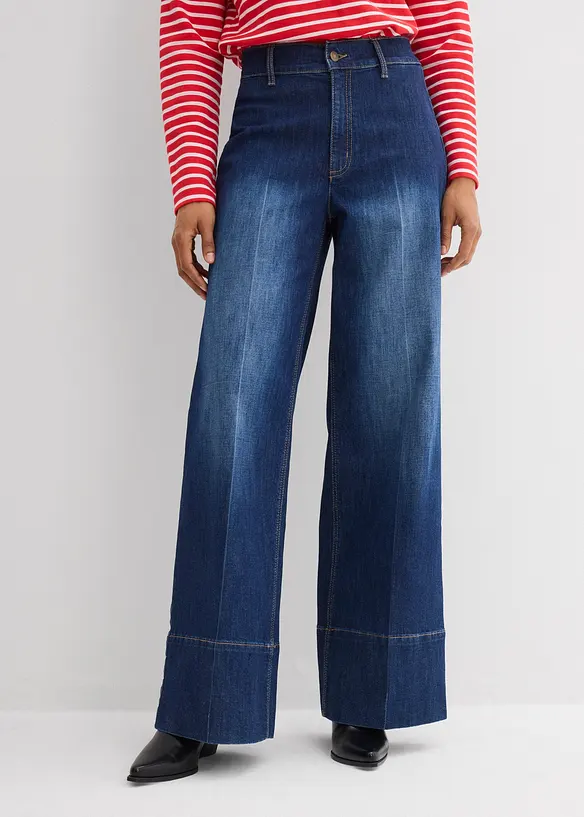 Dž&iacute;ny Wide Leg, High Waist, bonprix