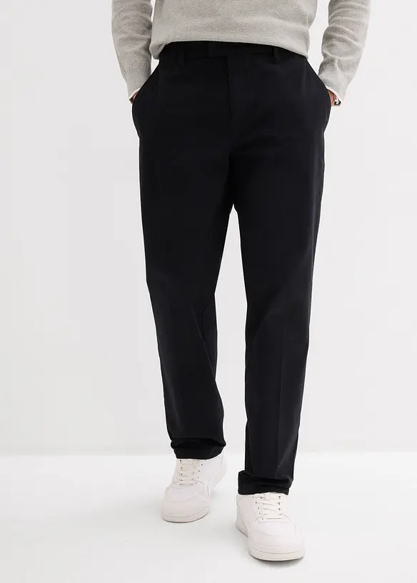 Chino kalhoty z čist&eacute; bavlny, Relaxed Fit, bonprix