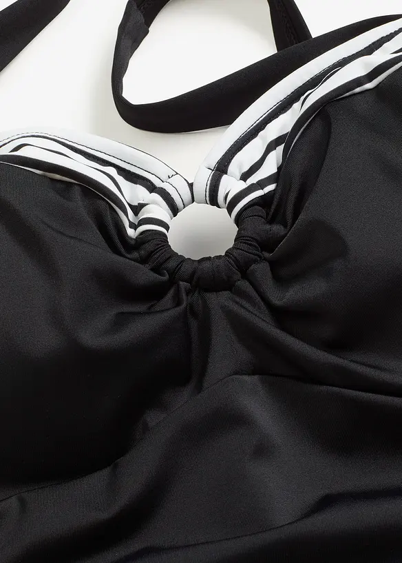 Stahovac&iacute; jednod&iacute;ln&eacute; plavky, lehk&yacute; tvaruj&iacute;c&iacute; efekt, bonprix