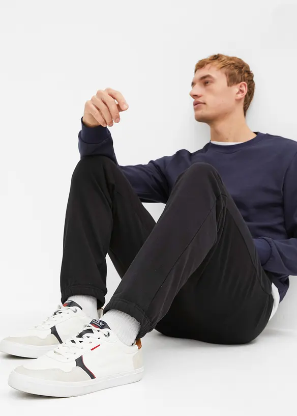 Joggingov&eacute; kalhoty z čist&eacute; organick&eacute; bavlny, bonprix