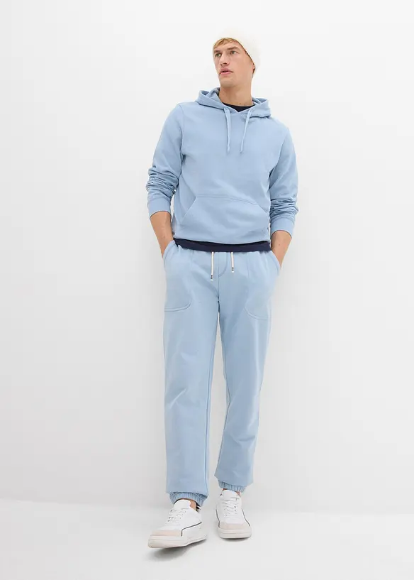 Joggingov&eacute; kalhoty z čist&eacute; organick&eacute; bavlny, bonprix