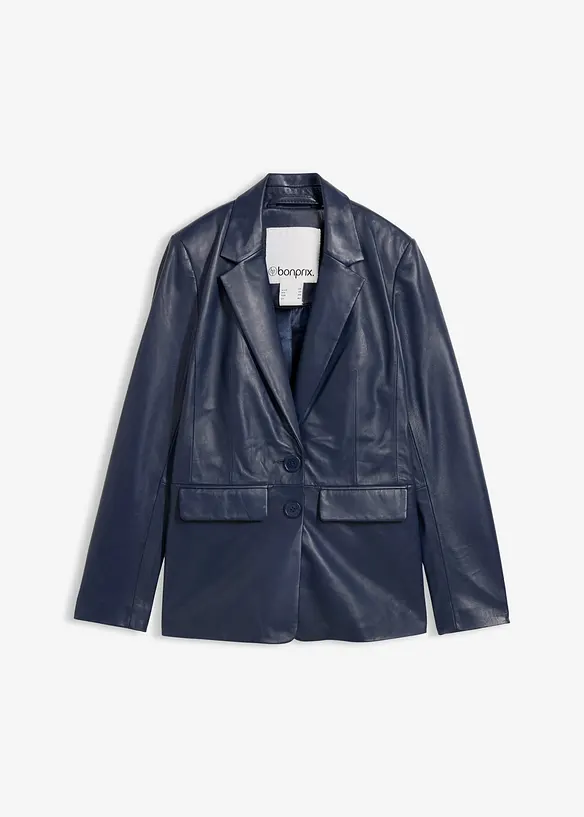 Blejzr z jehněč&iacute; kůže nappa, bonprix