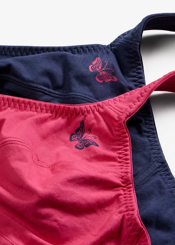 Podprsenka bez kostic, s organickou bavlnou (2 ks v balen&iacute;), bonprix