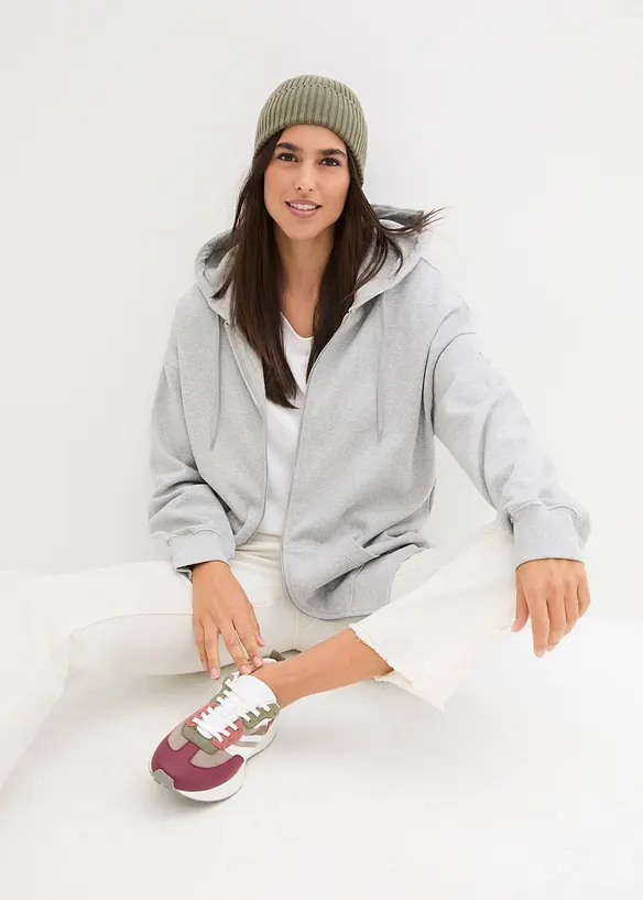 Prop&iacute;nac&iacute; mikina s kapuc&iacute;, bonprix