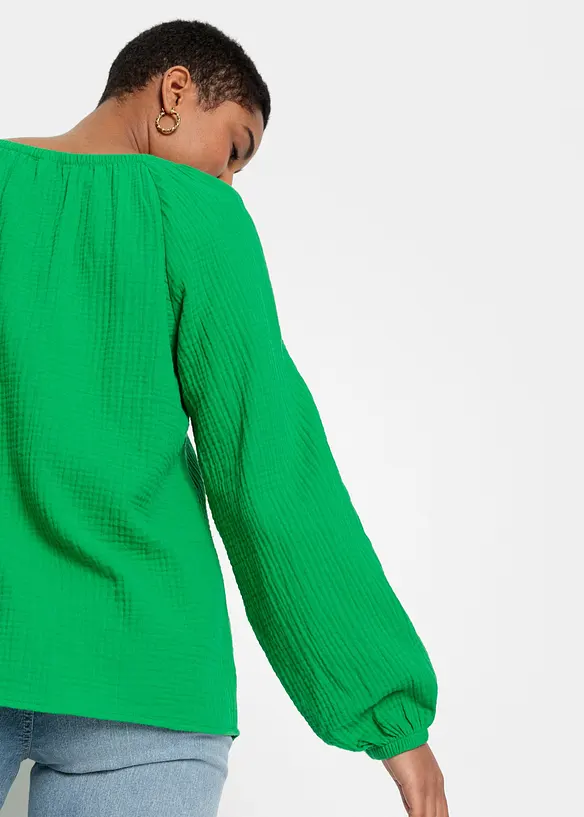 Halenka přes hlavu, ze vzdu&scaron;n&eacute;ho mu&scaron;el&iacute;nu, bonprix