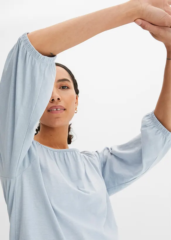 &Uacute;pletov&aacute; halenka z čist&eacute; organick&eacute; bavlny, bonprix