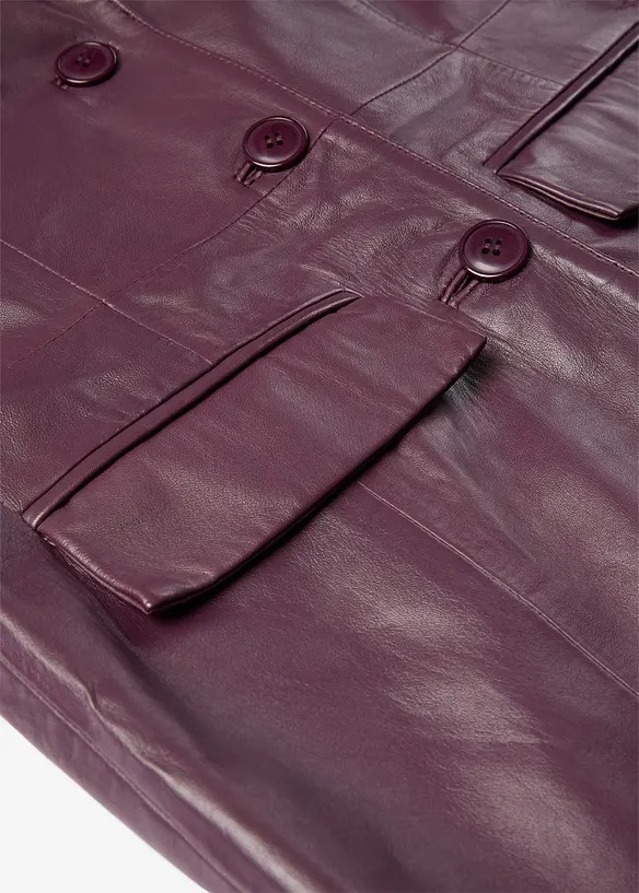 Blejzrov&yacute; kab&aacute;t z jehněč&iacute; kůže nappa, bonprix