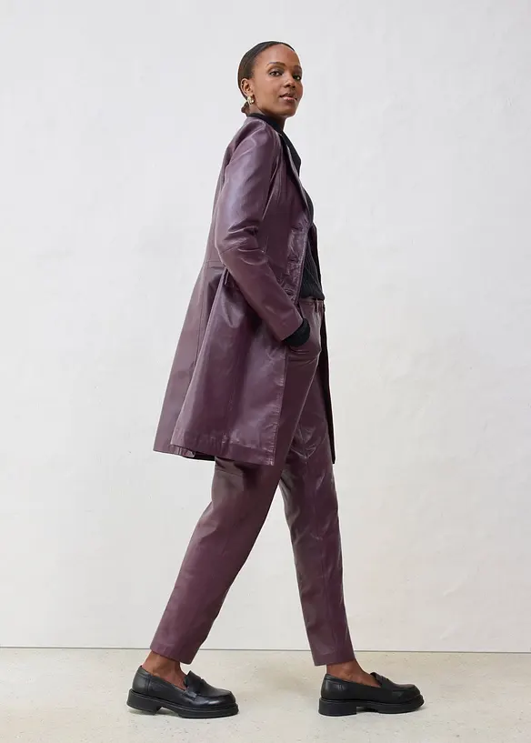 Blejzrov&yacute; kab&aacute;t z jehněč&iacute; kůže nappa, bonprix