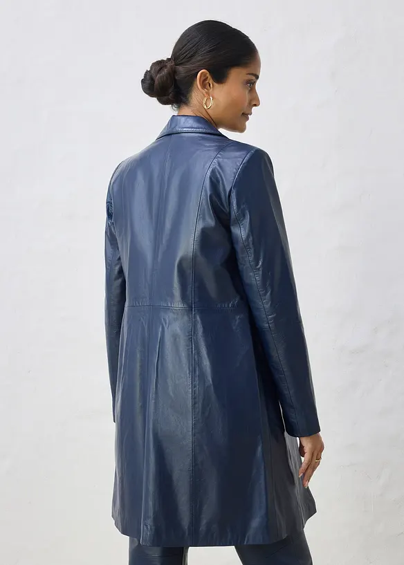 Blejzrov&yacute; kab&aacute;t z jehněč&iacute; kůže nappa, bonprix