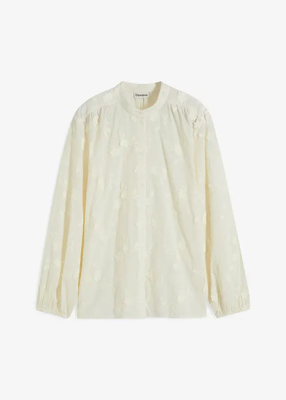 Halenka bez zap&iacute;n&aacute;n&iacute;, z čist&eacute; bavlny, bonprix