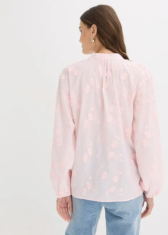 Halenka bez zap&iacute;n&aacute;n&iacute;, z čist&eacute; bavlny, bonprix