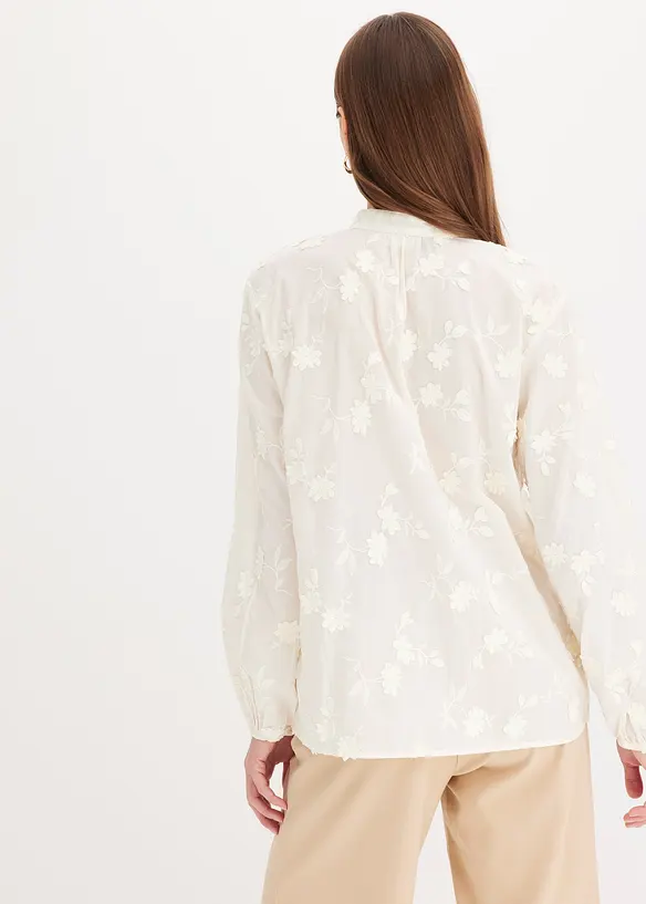 Halenka bez zap&iacute;n&aacute;n&iacute;, z čist&eacute; bavlny, bonprix