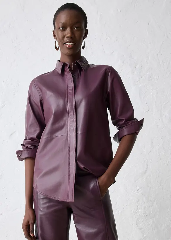 Kožen&aacute; ko&scaron;ile z jehnětiny nappa, bonprix