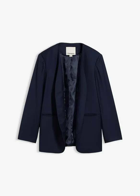 Blejzr bez l&iacute;mce, z měkk&eacute; vlněn&eacute; směsi, bonprix